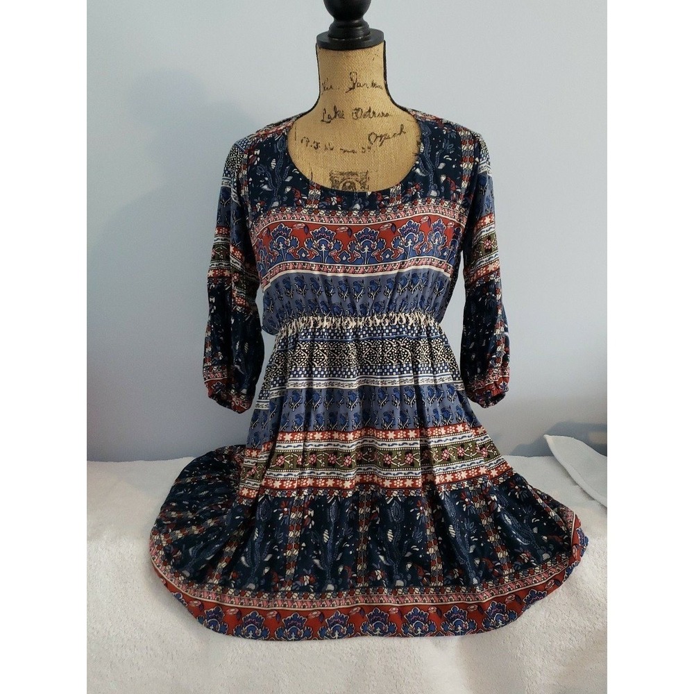 Hollister Womans Dress Size‎ Large 3/4 Sleeves